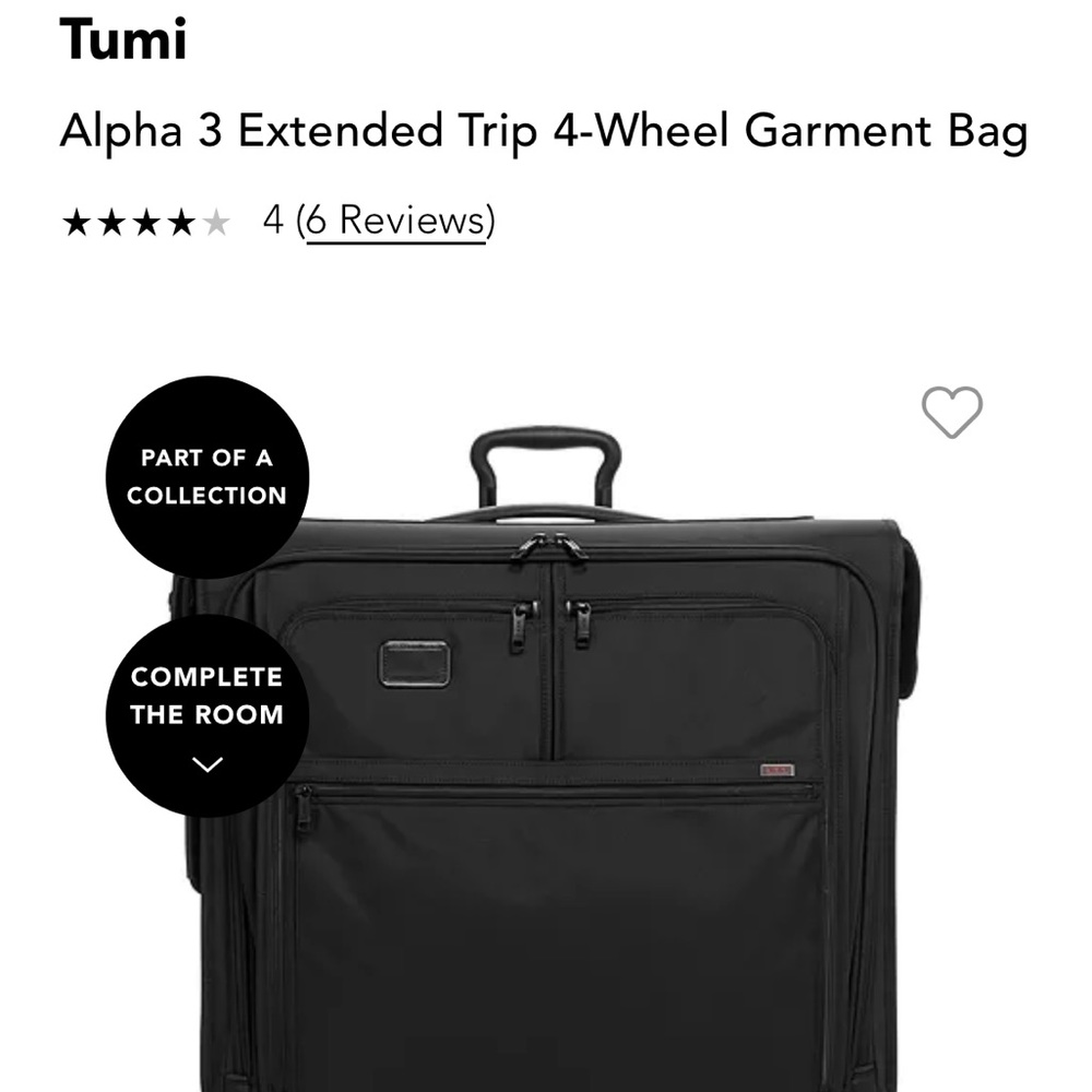 Tumi luggage bag